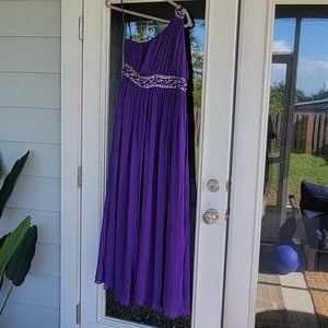 Newport News Purple Goddess Style Dress